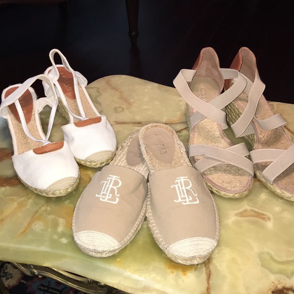 Three Ralph Lauren Sandals 👡 - Picture 10 of 11